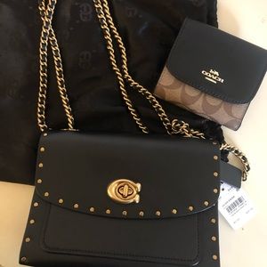 New Coach Parker Shoulder Bag and Wallet